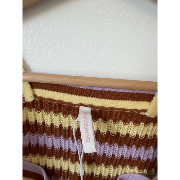 Zimmermann Kids Girls Pop Textured Knit Playsuit – Multicolor – Size 10 – NWT - Picture 5 of 7